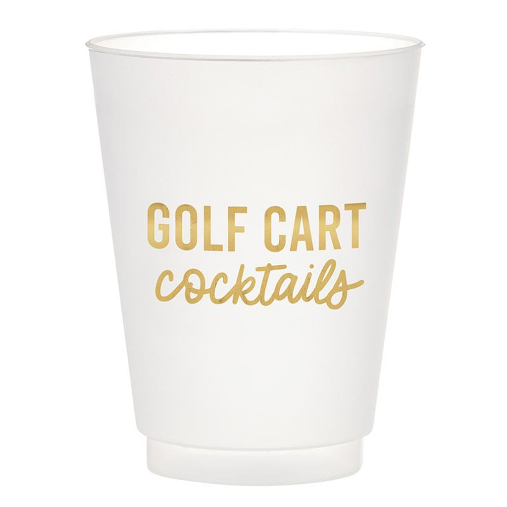 Golf Cart Cocktails Cups