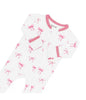 Kyte Zippered Footie Bow