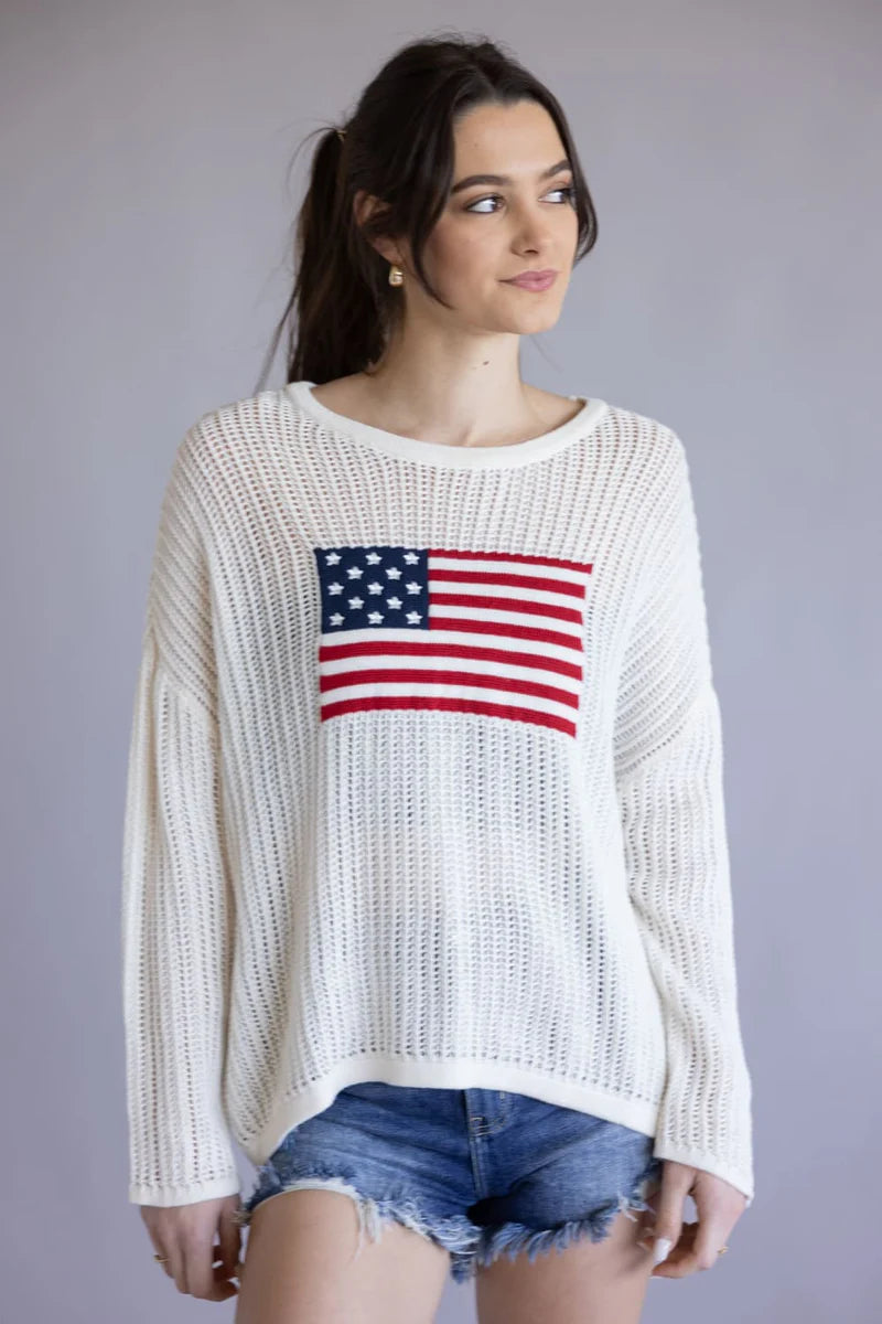 SS Flag Sweater