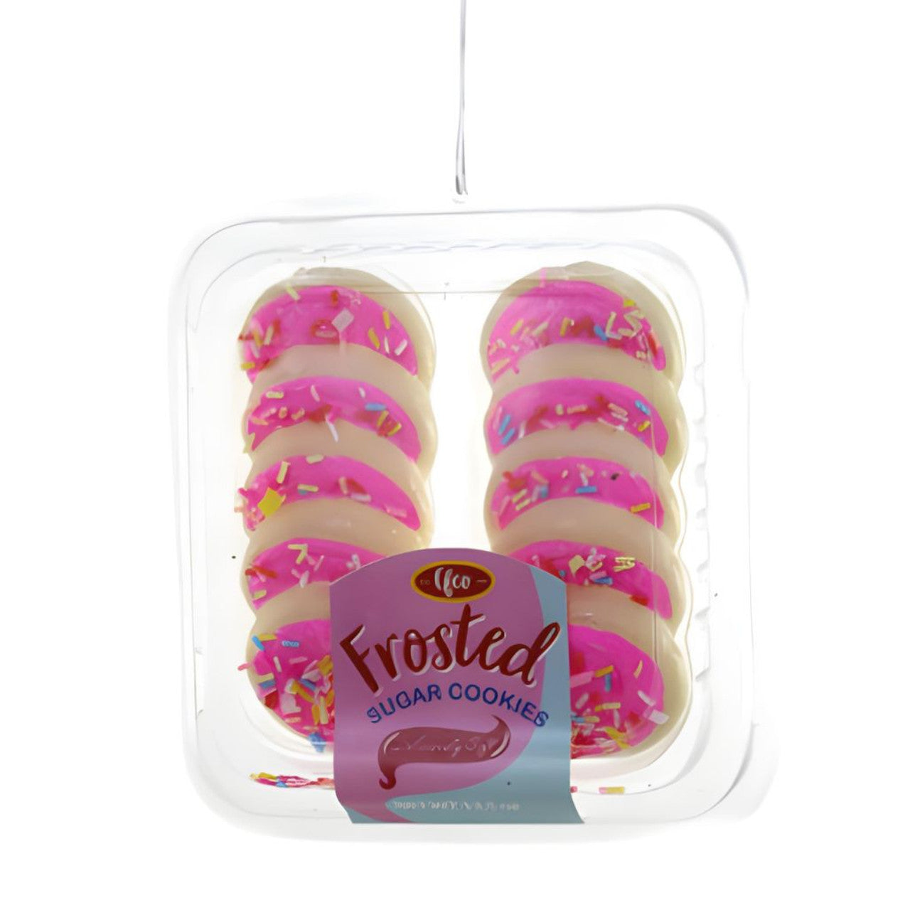 Soft Pink Sugar Cookie Ornament