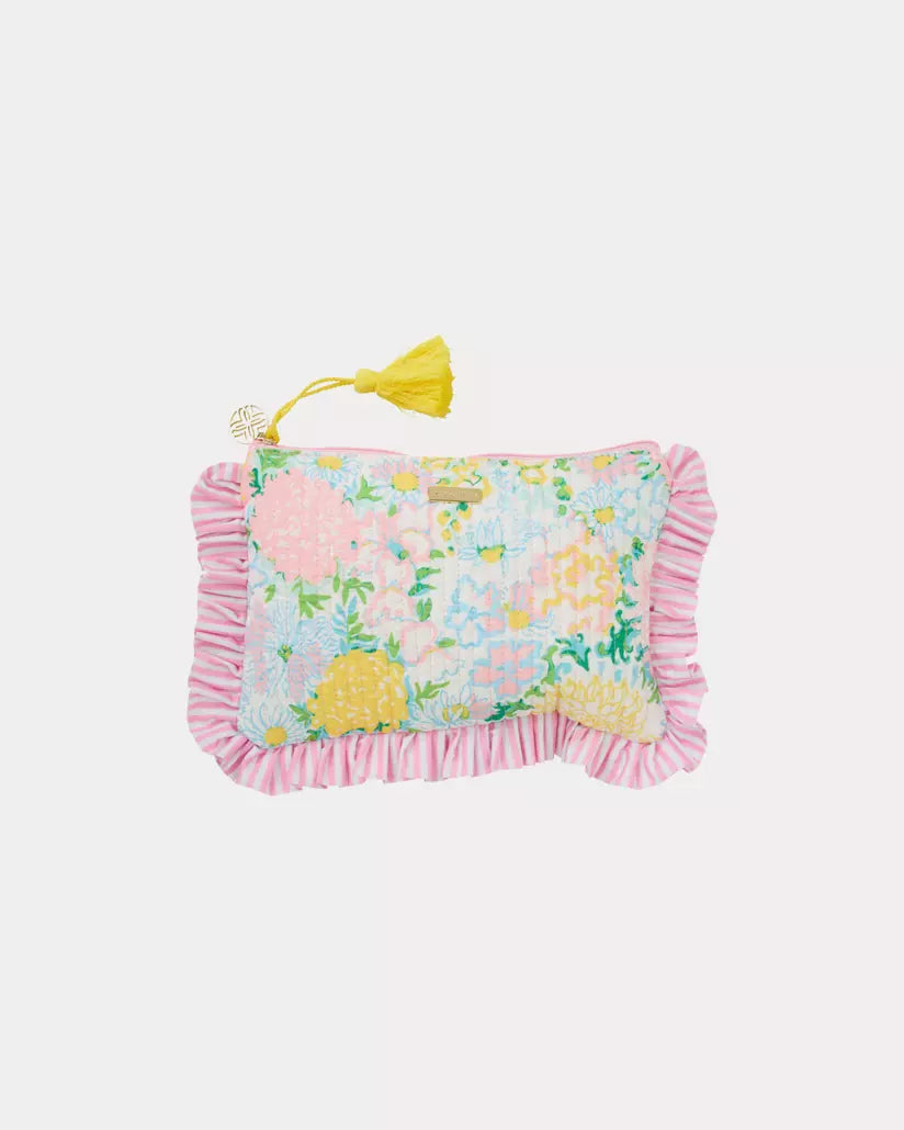 Lilly Ruffle Pouch Mint Condition