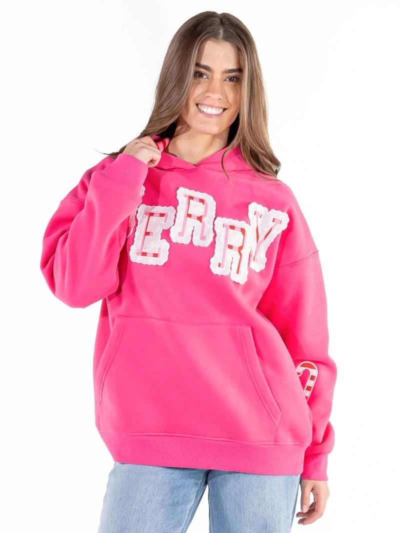 YTH Merry Applique Hoodie