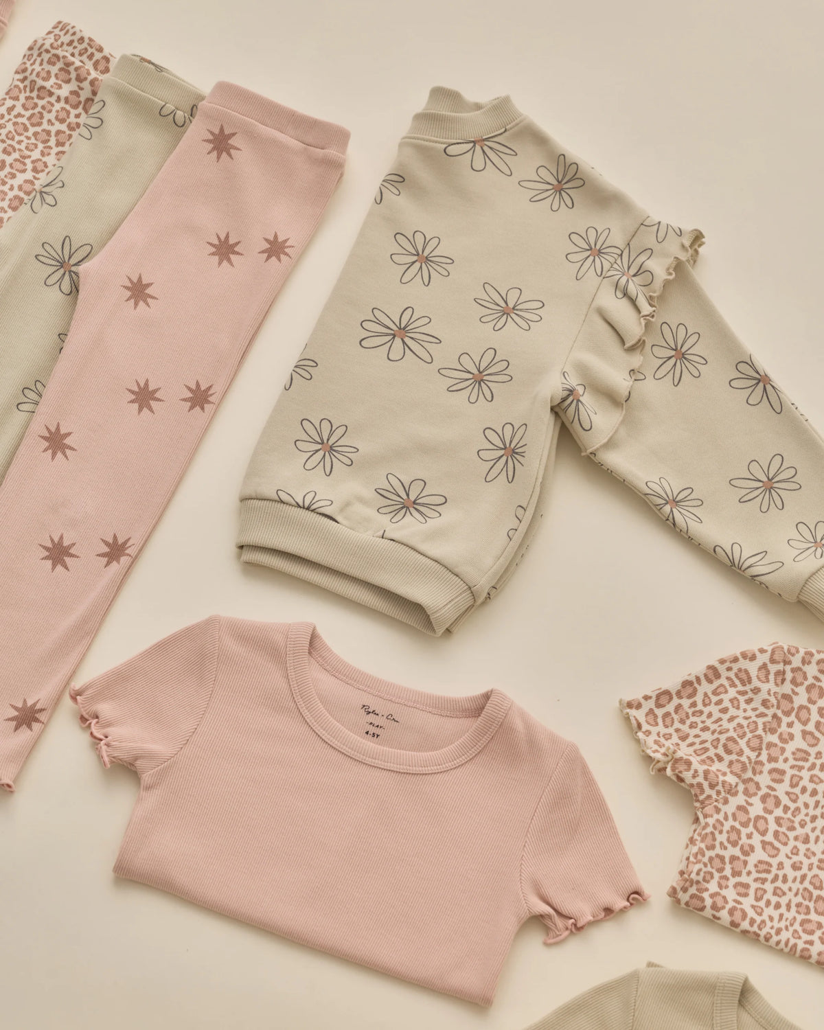 RUFFLE SWEATSHIRT BIG DAISY
