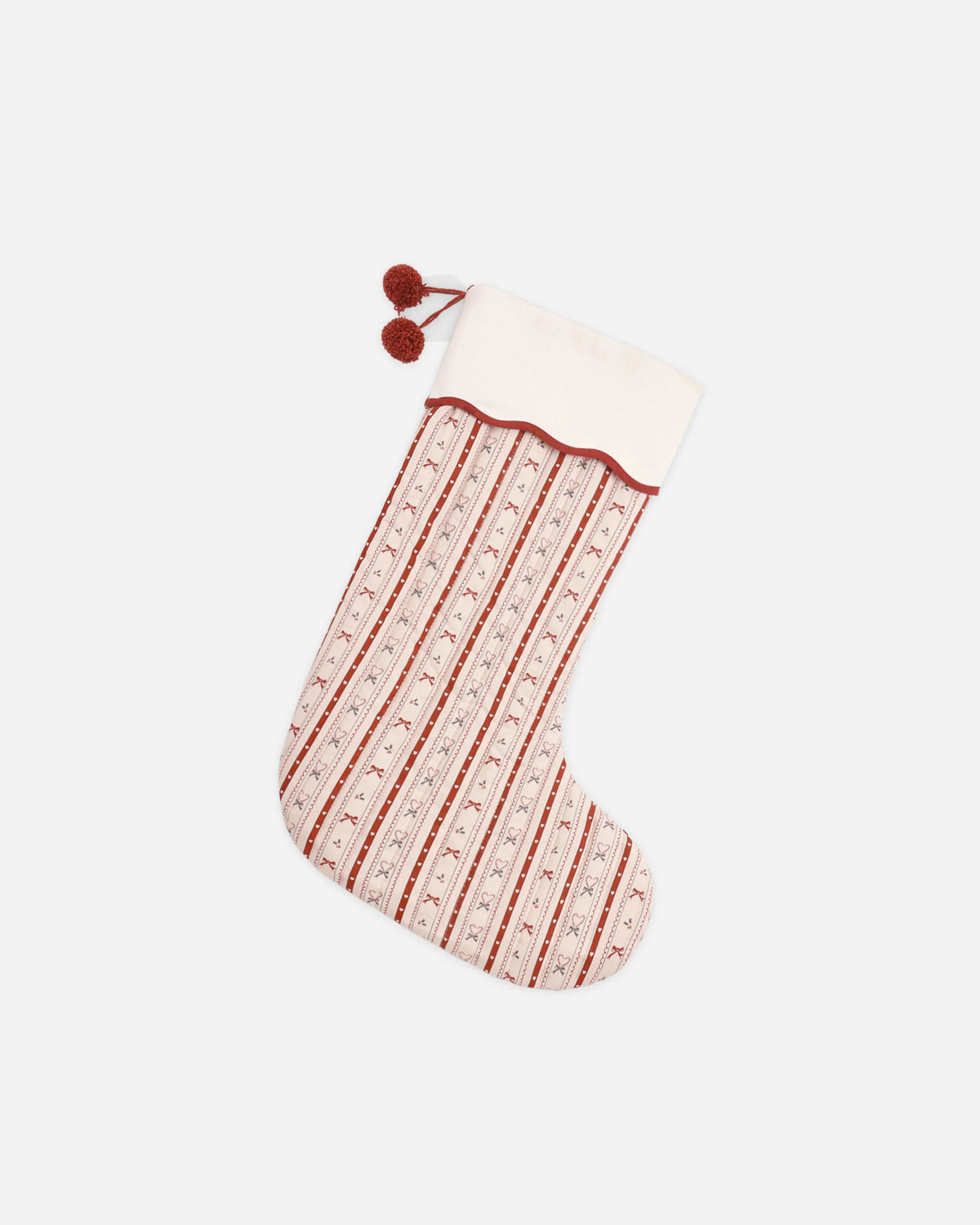 NOEL STOCKING CANDY CANE LANE