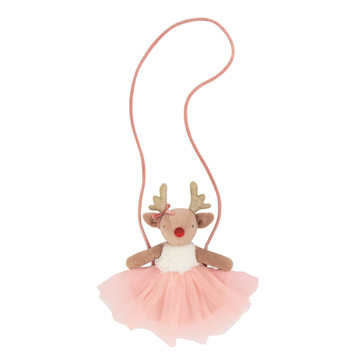 Pink Reindeer Purse