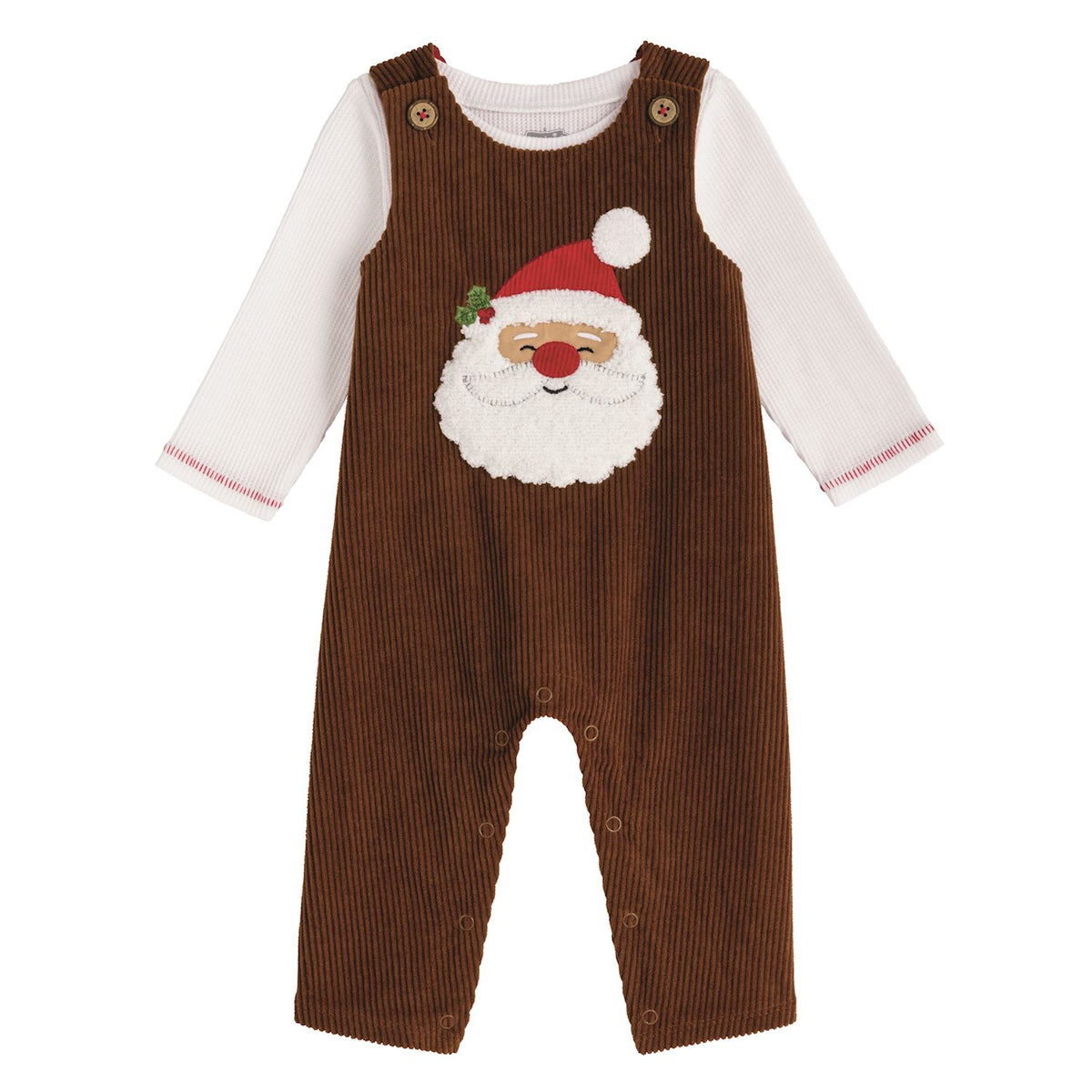 Santa Corduroy Longall Set