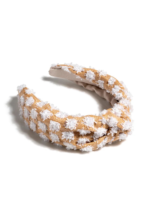 Shiraleah Tufted Straw Headband