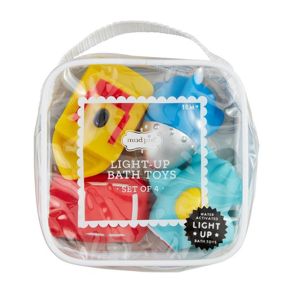 Mudpie Transportation Light Up Bath Toys
