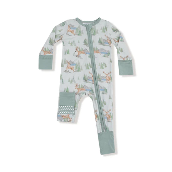 Buck Deer - 2 Way Zipper Romper