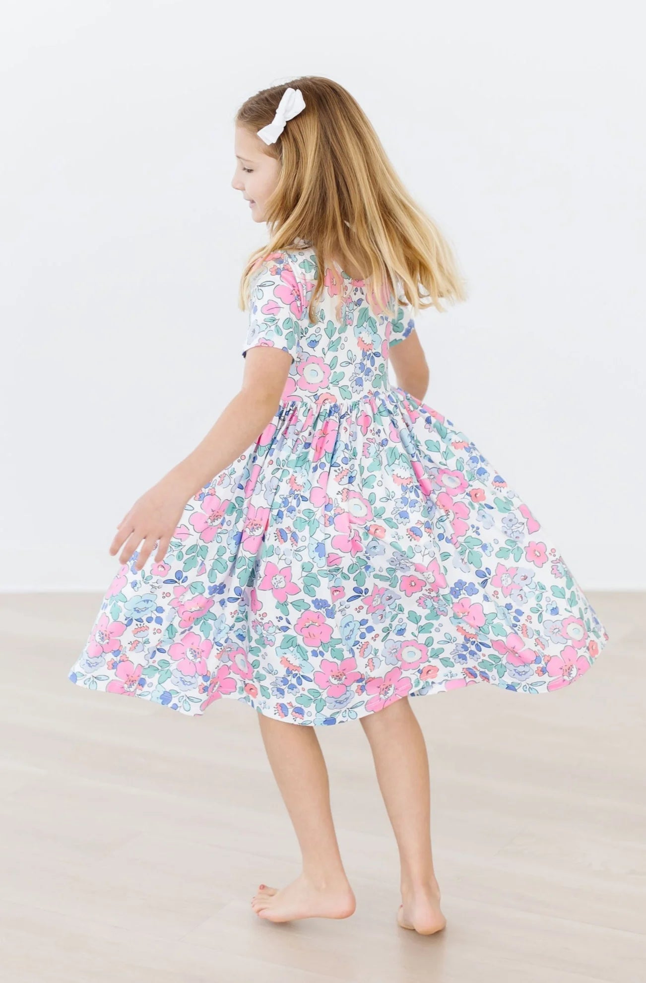 Hydrangea SS Pocket Twirl Dress