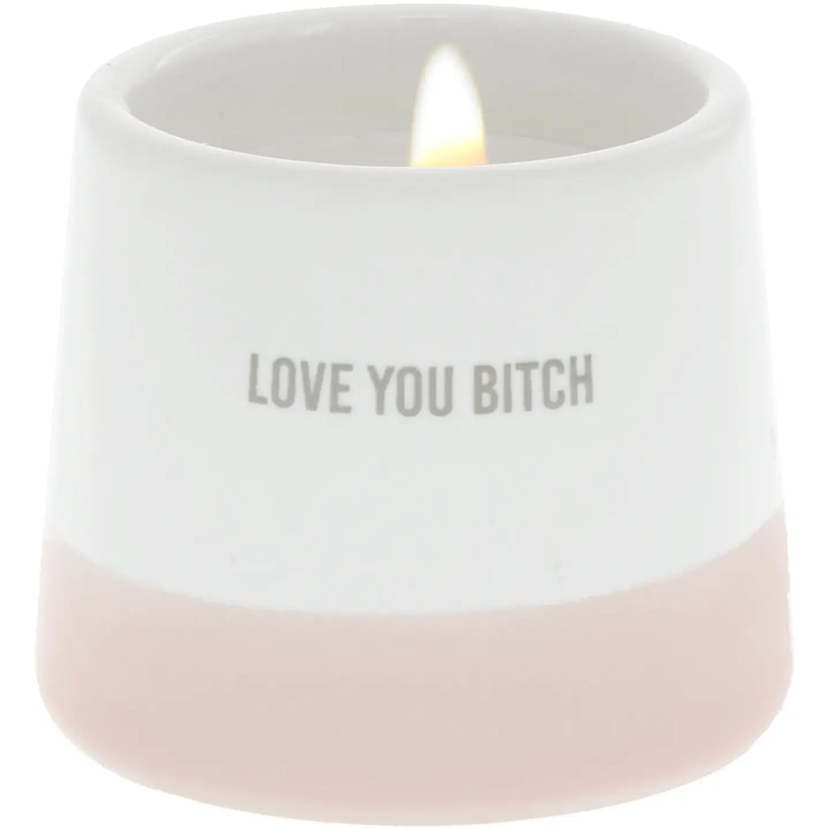 Loe You Bitch Reveal Candle