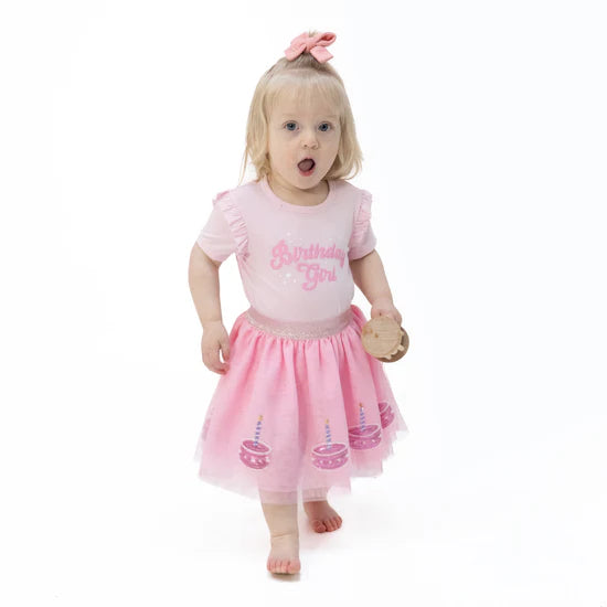 Birthday - Tutu Skirt with Bike Shorts