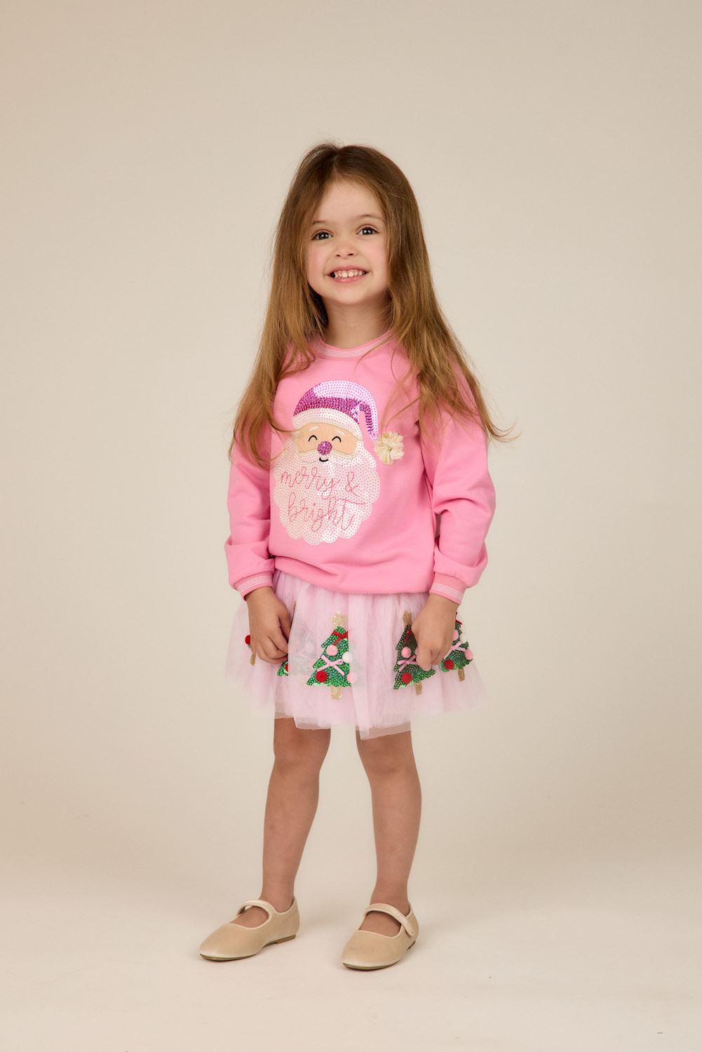 Sparkle Santa Sweatshirt