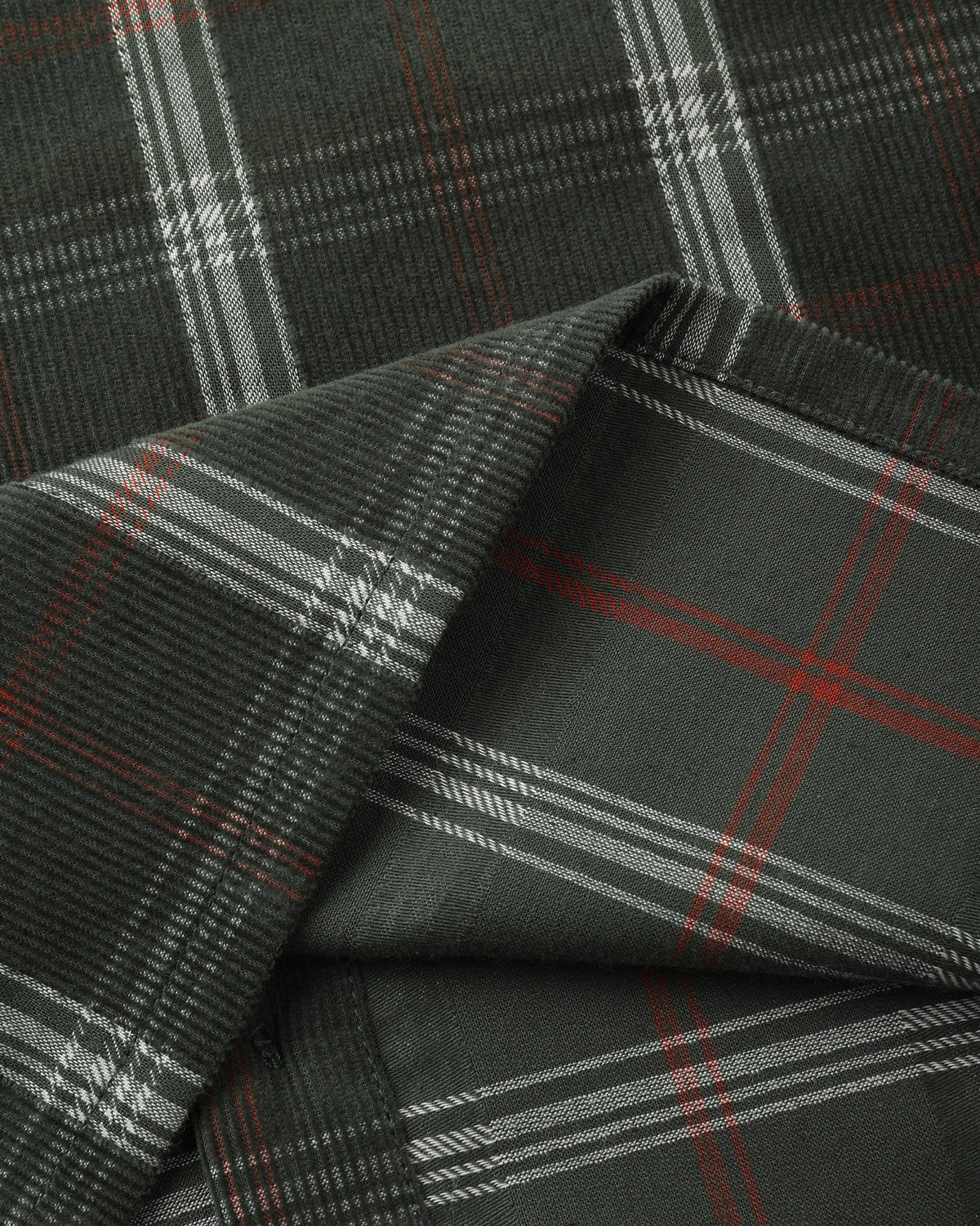 POCKETED FLANNEL SHIRT HOLIDAY PLAID