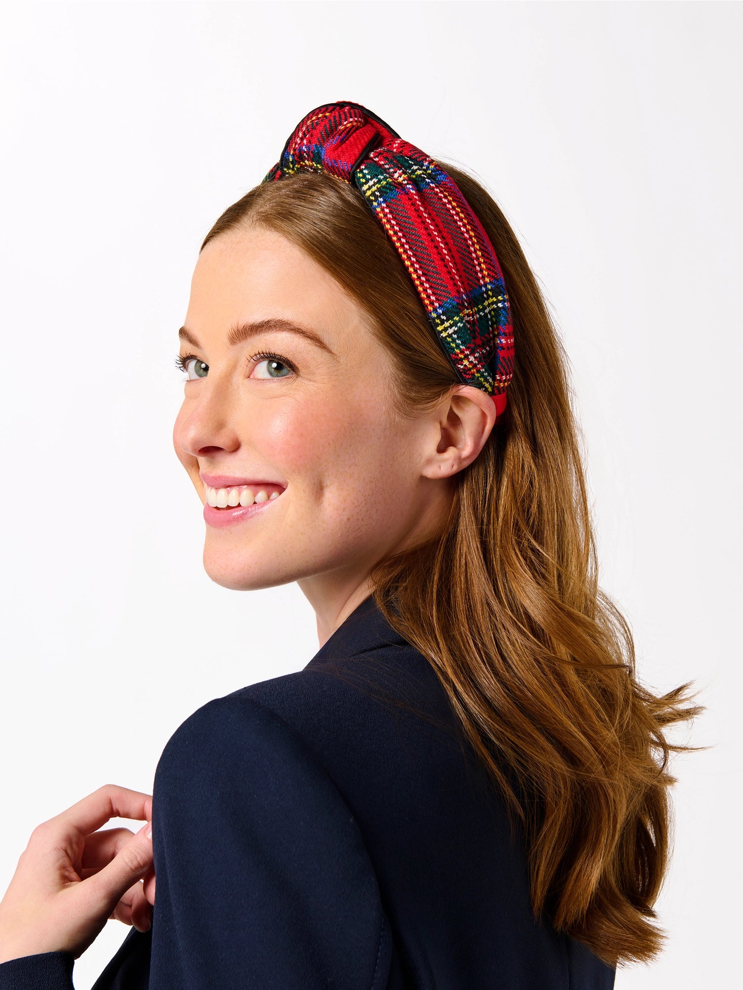 Shiraleah Tartan Knotted Headband