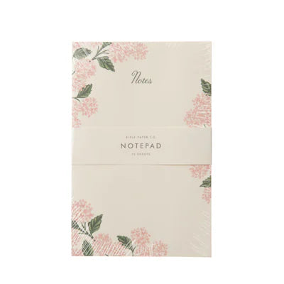 Pink Hydrangea Notepad