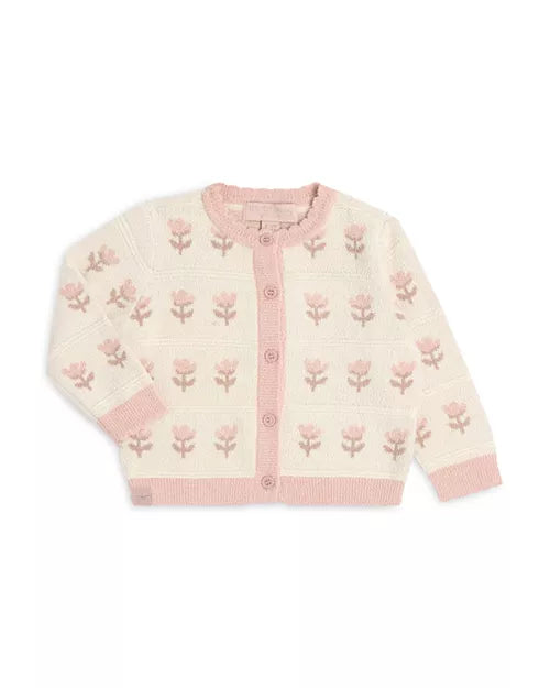 Baby Wildflower Cardigan  CREAM MULTI