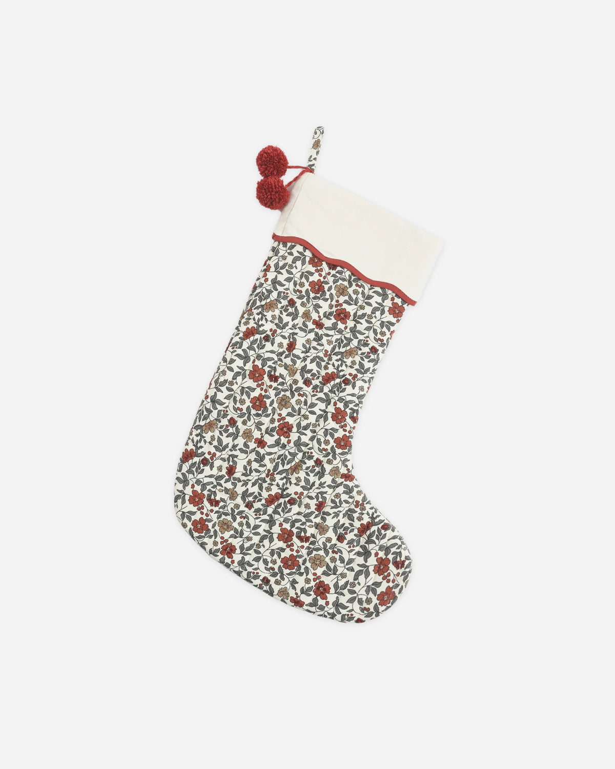 NOEL STOCKING HOLIDAY FLORAL