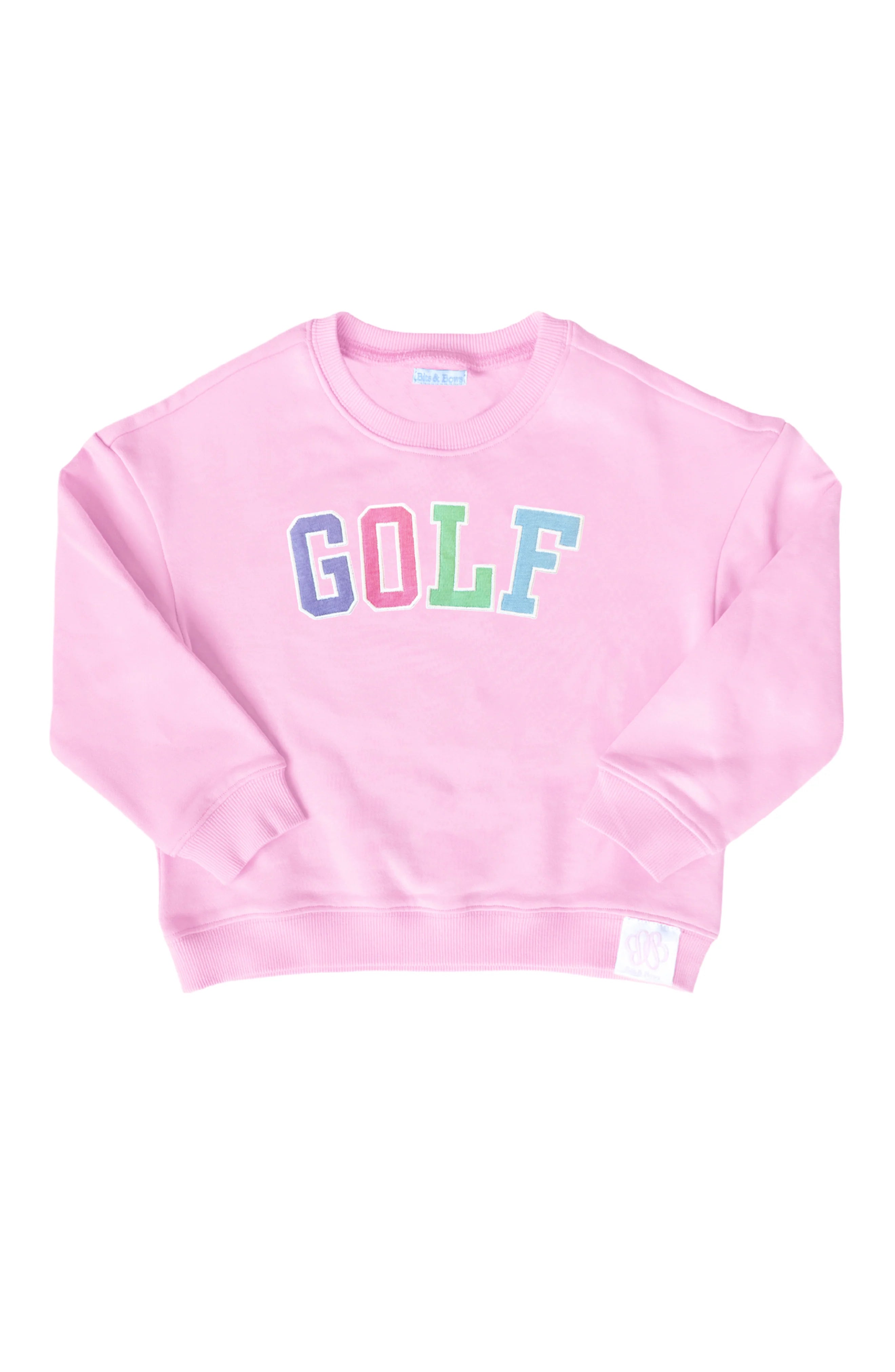 Pink Golf Sweatshirt