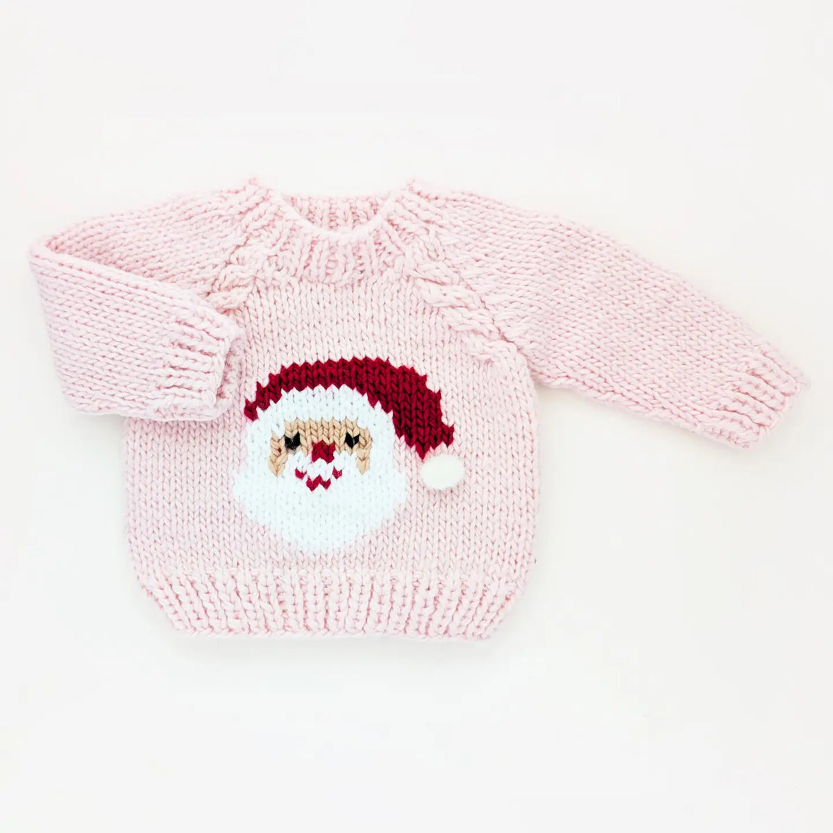 Jolly Santa Sweater Blush