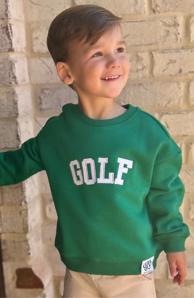 Green Golf Sweatshirt