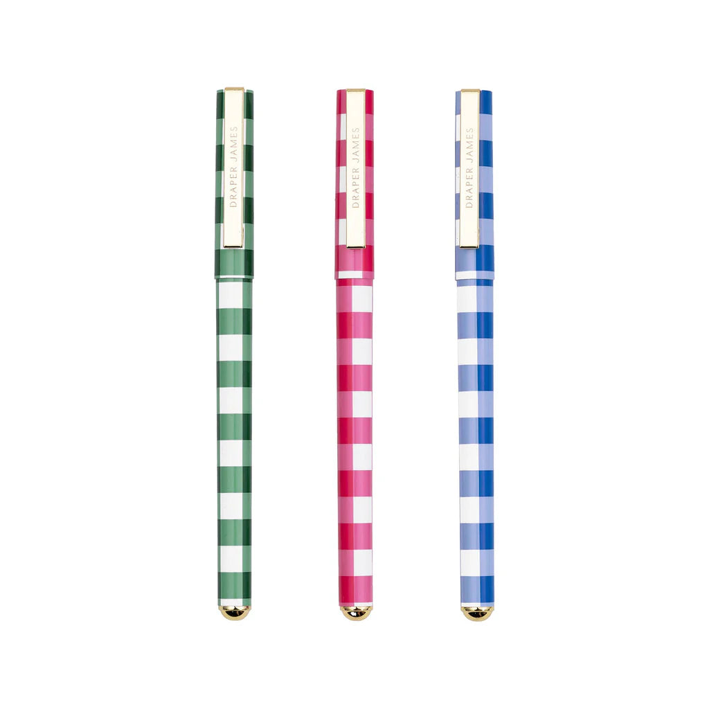 Draper James Gingham Pen Set