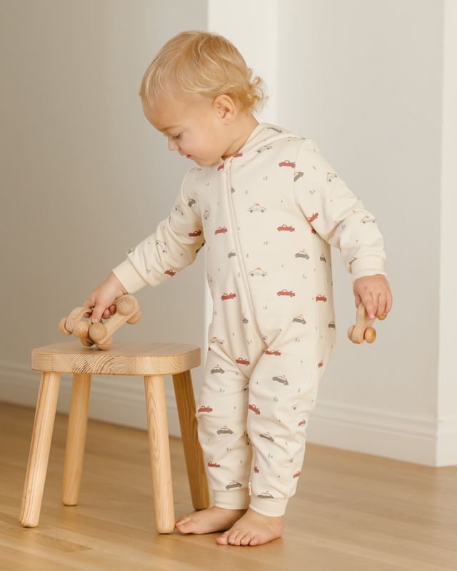 HOODED JUMPSUIT || CARS