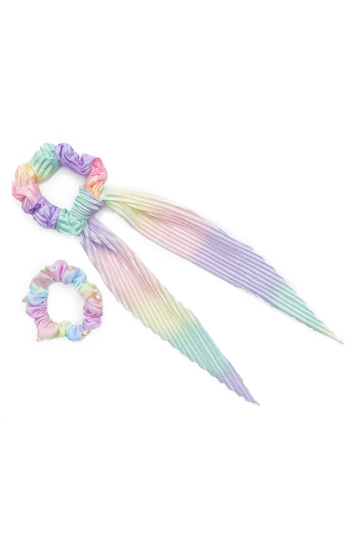 GP Pastel Rainbow Scrunchie