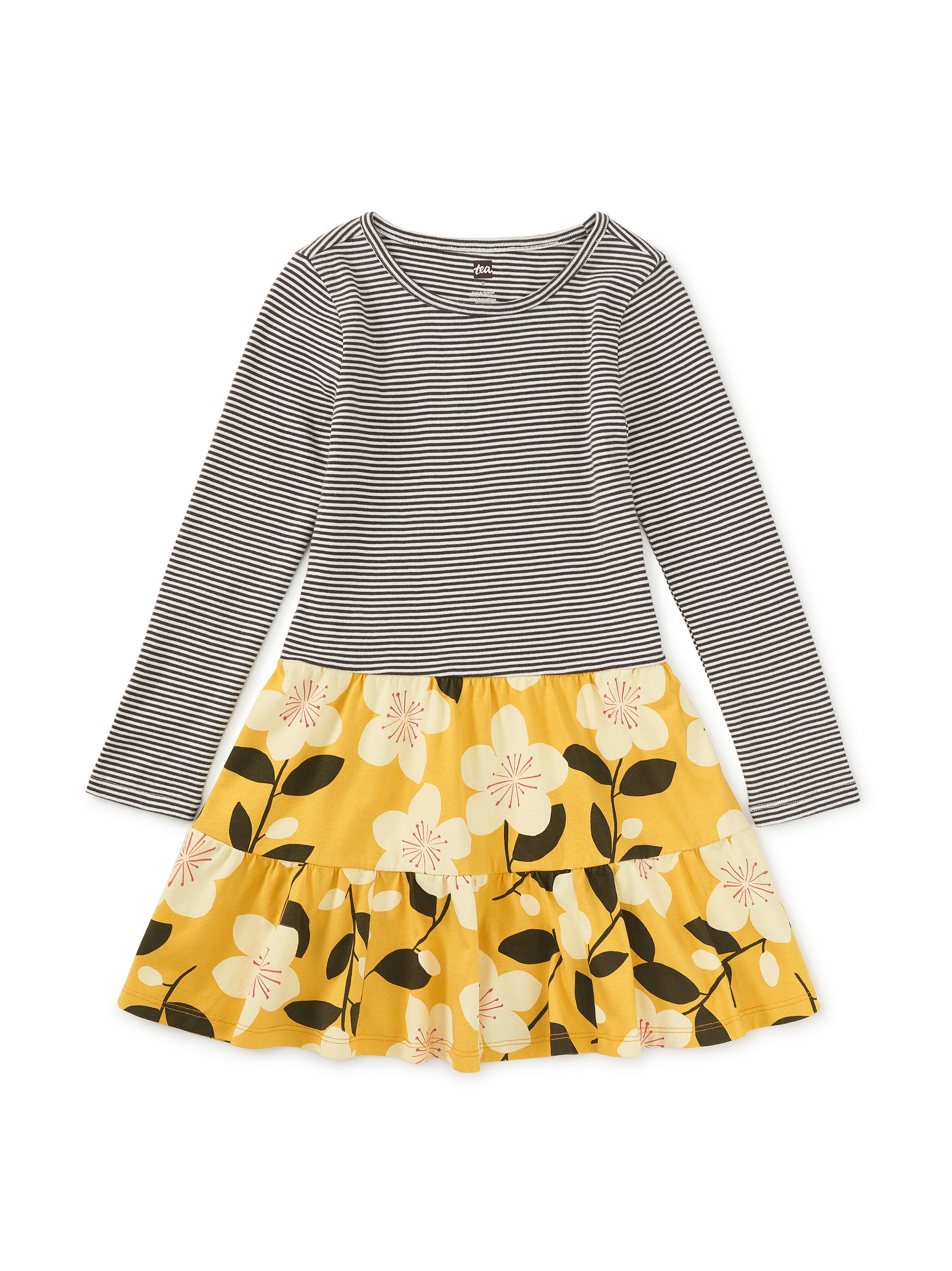 Tea Tiered Skirted Twirl Dress