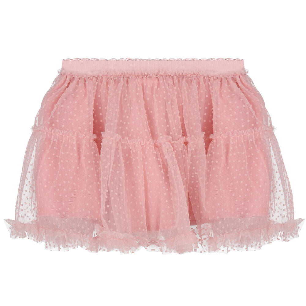 Mayoral Pink Tulle Skirt