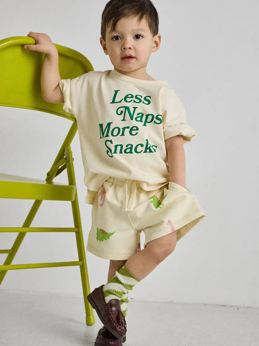 Less Naps More Snacks Oversized Tee