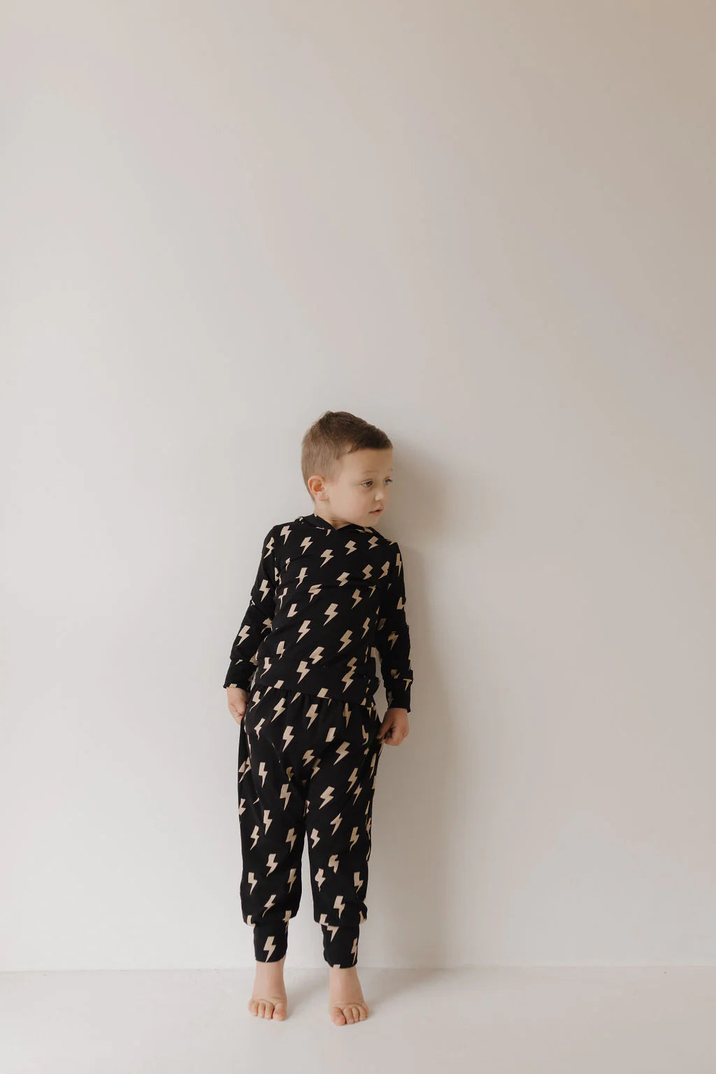 Lightning Bolt Hooded Set