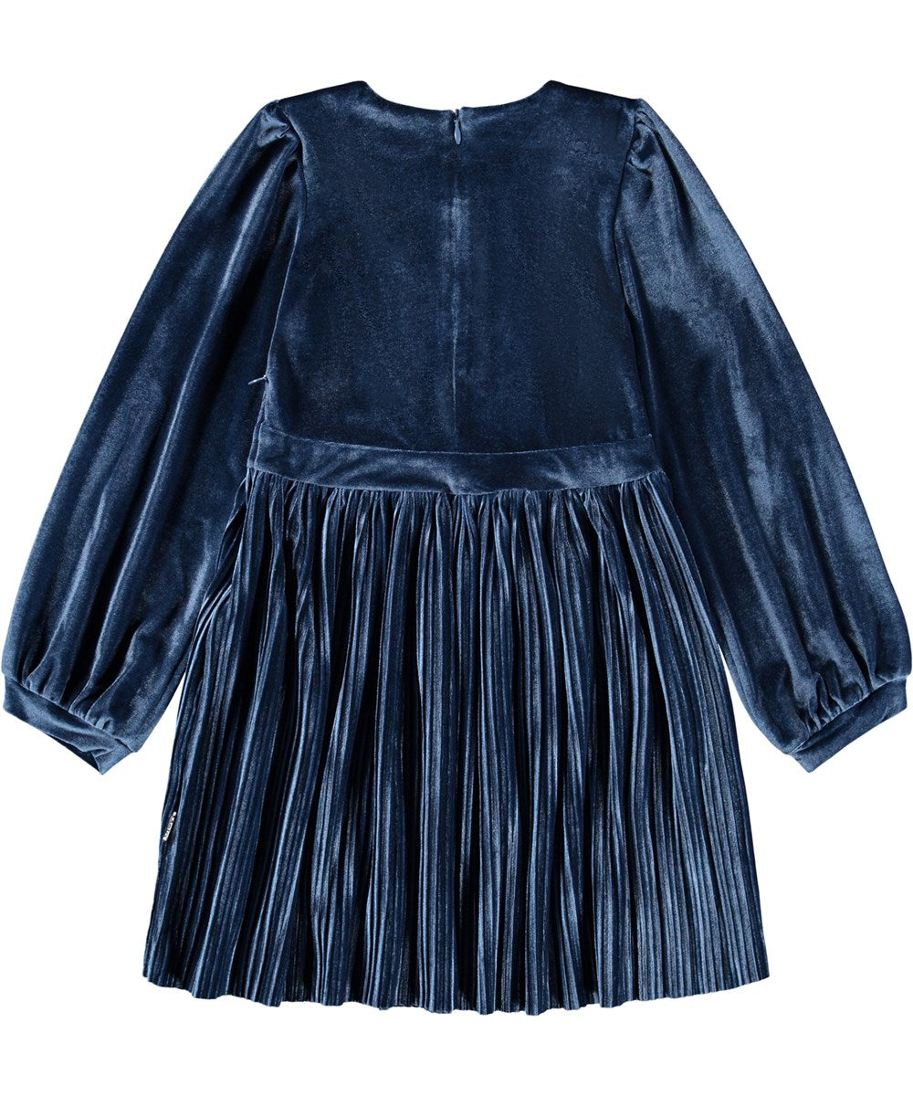 Molo Cyrilli L/S Dress Mystic Blue