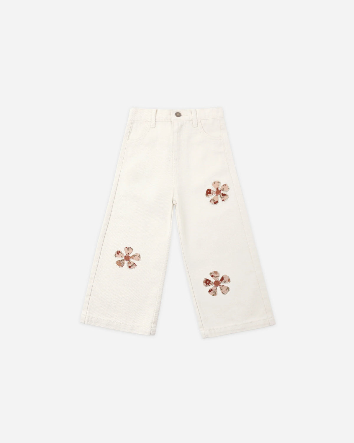 STRAIGHT LEG PANT DAISY PATCHES