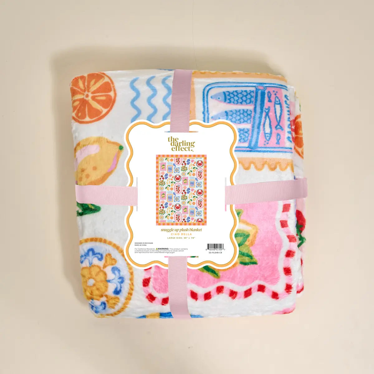 Snuggle Up Plush Blanket Ciao Bella