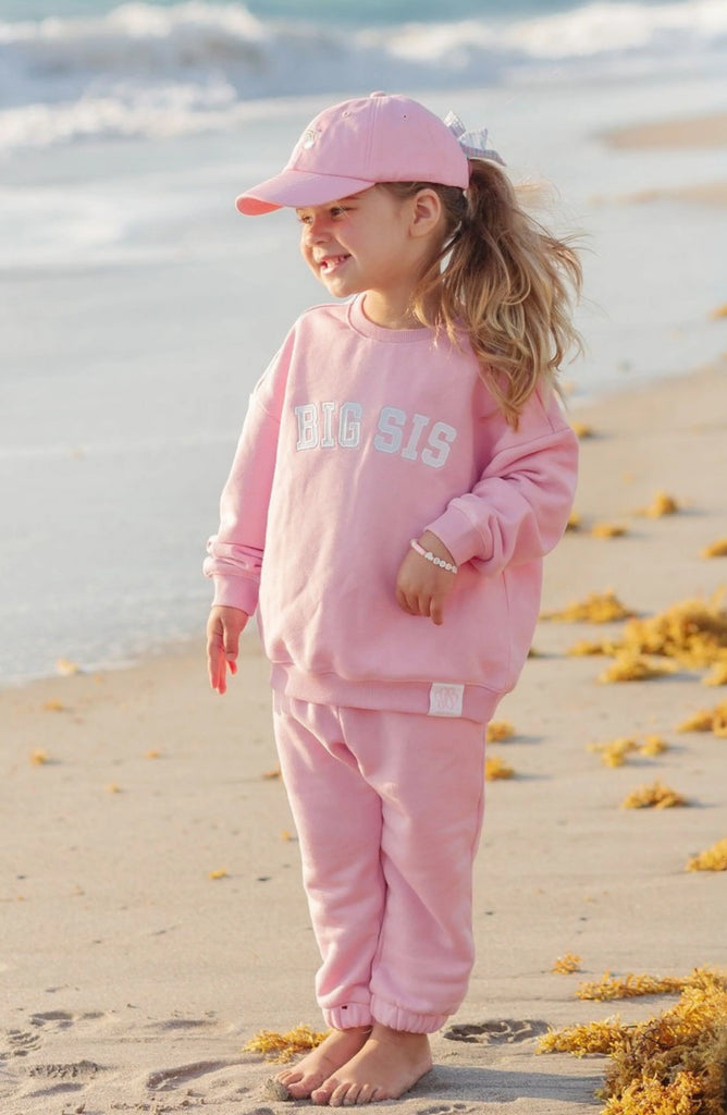Big Sis Pink Sweatshirt