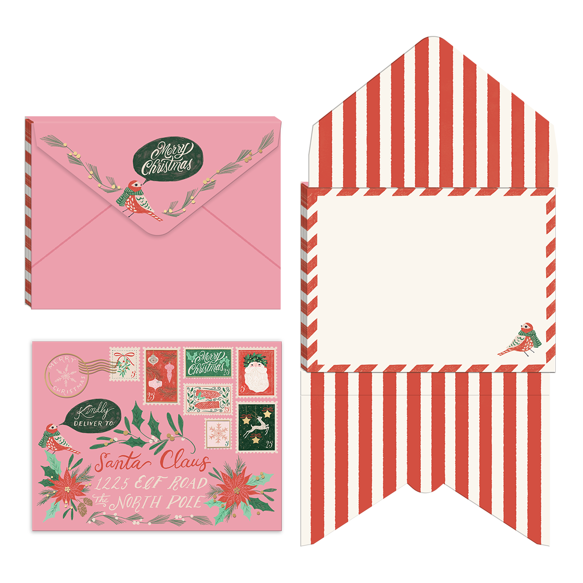 Letters To Santa Pocket Notepad