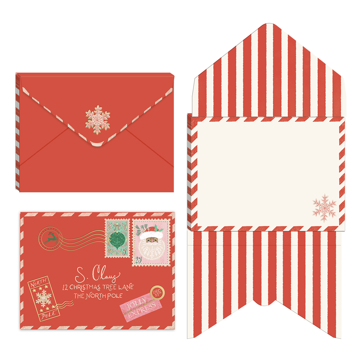 Letters To Santa Pocket Notepad