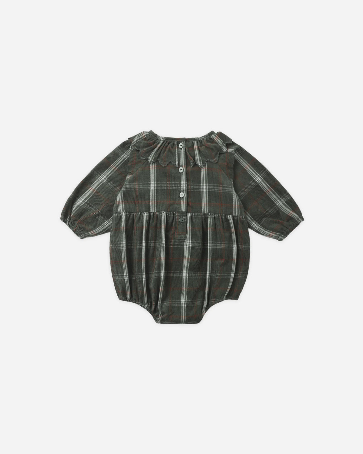 FREYA ROMPER HOLIDAY PLAID