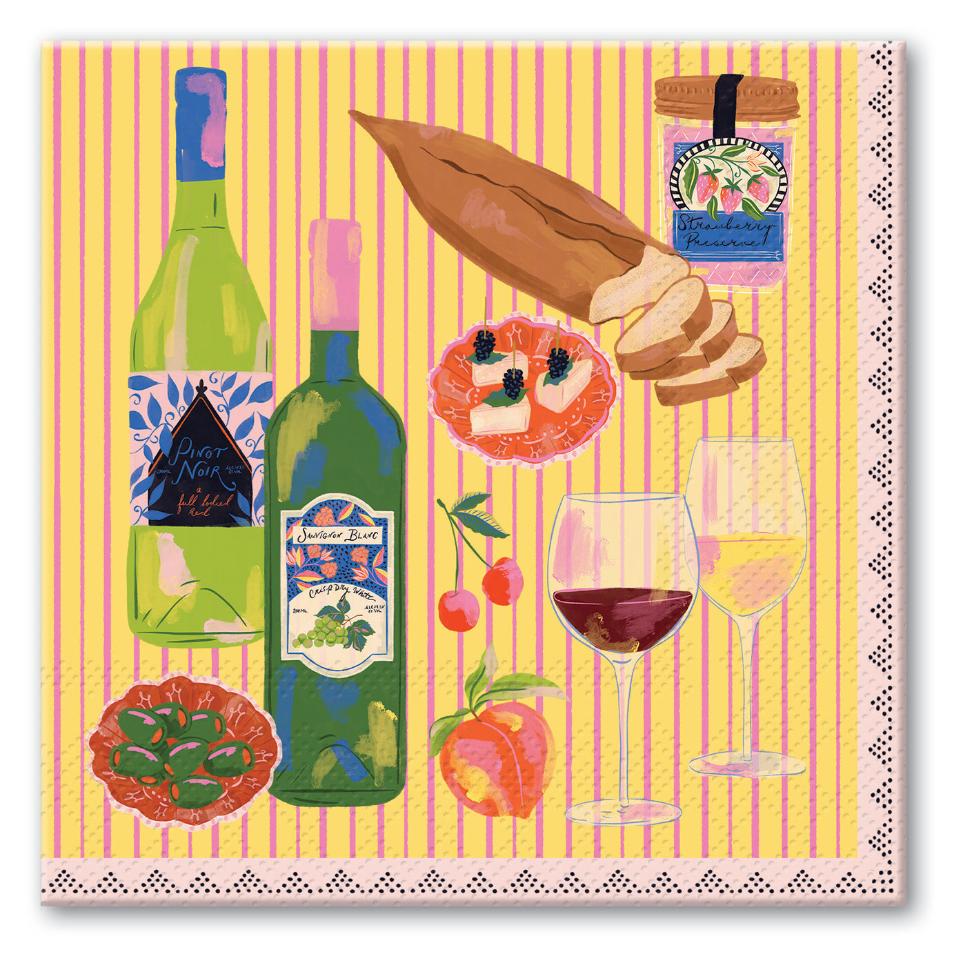 Sip and Savor Napkins