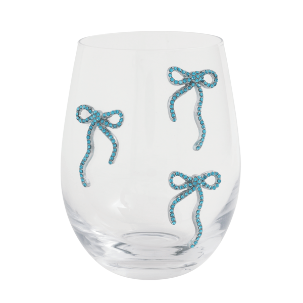 Beaded Wine Glass