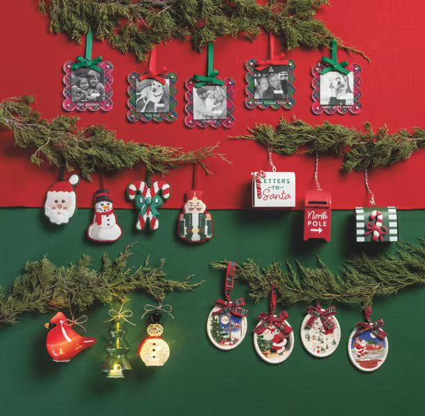Tartan Photo Ornament