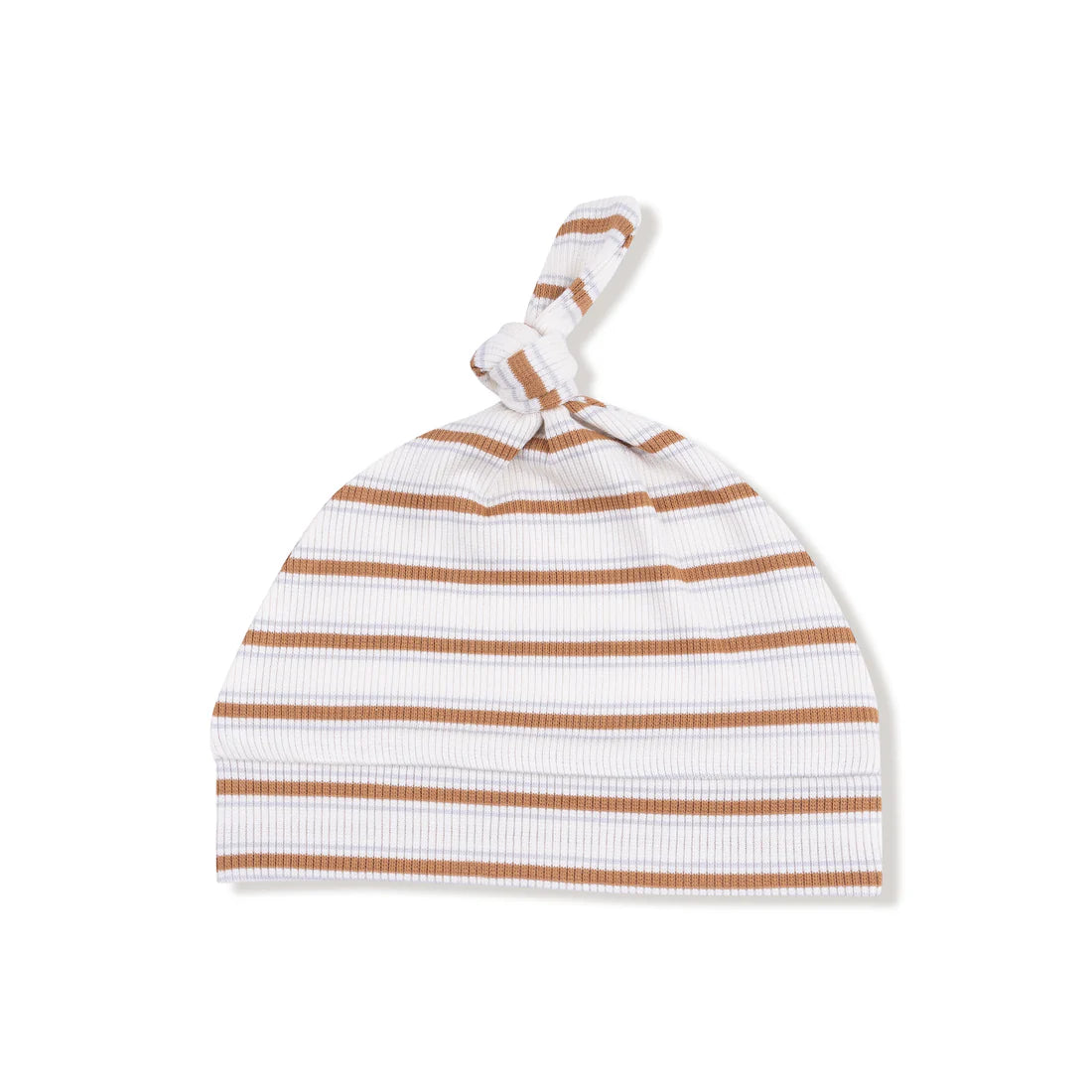 Vintage Stripe - Brown - Knotted Hat
