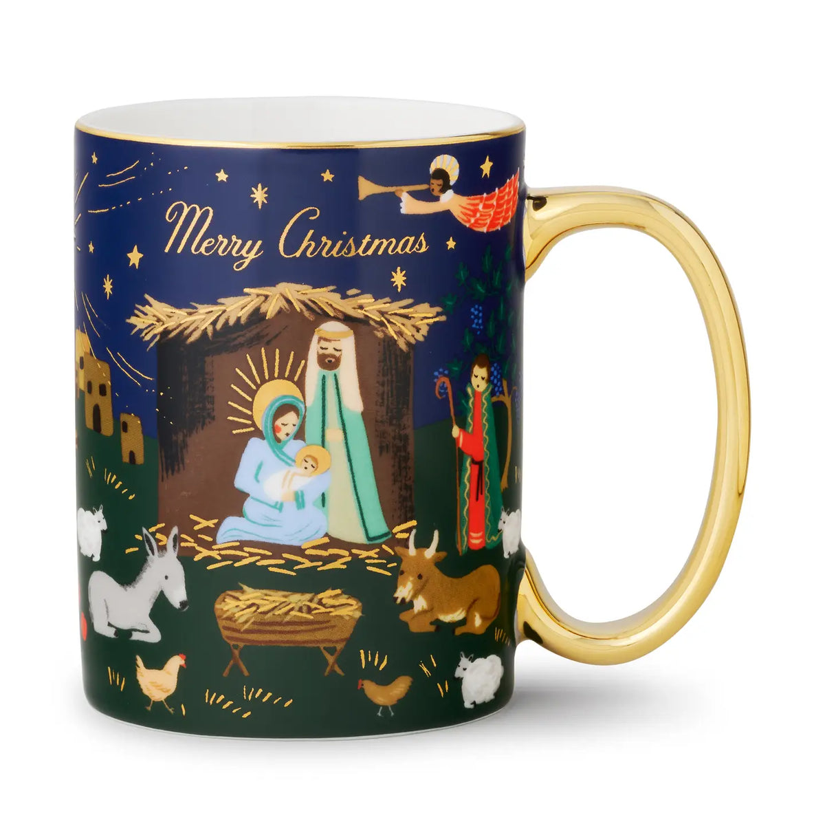 Rifle Paper Nativity Scene Mug