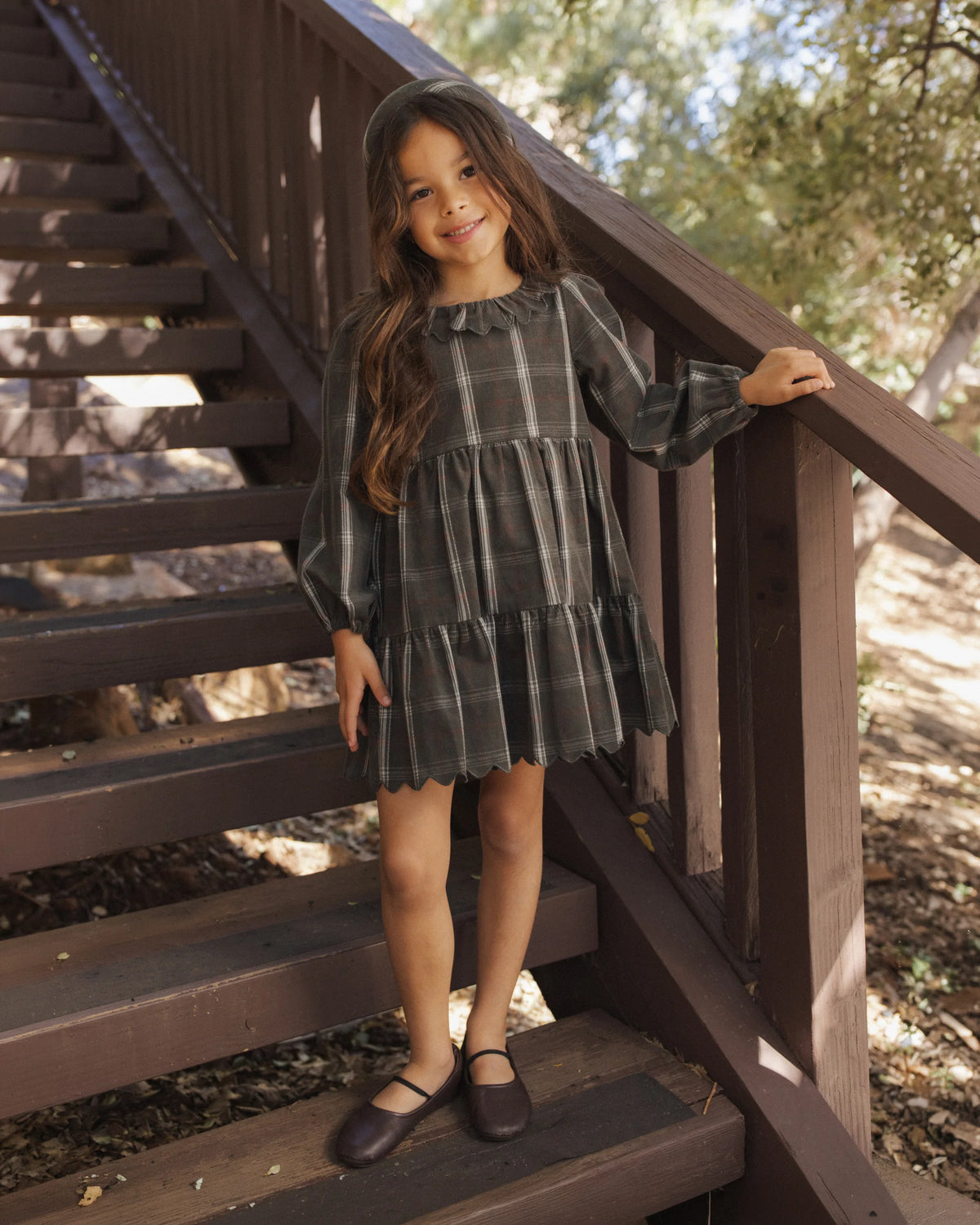 FRAN DRESS HOLIDAY PLAID