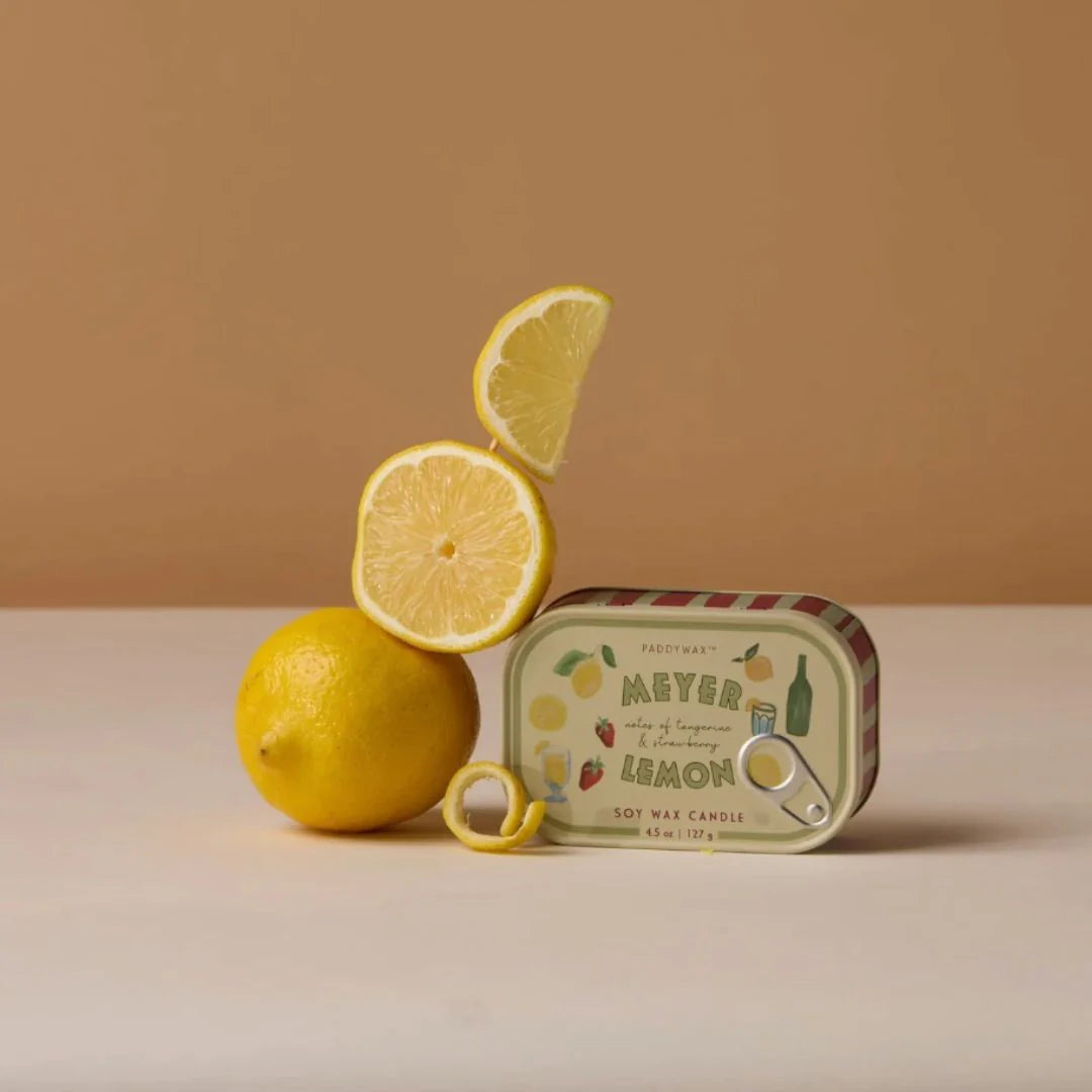 4.5oz Bistro Printed Tin Lemon