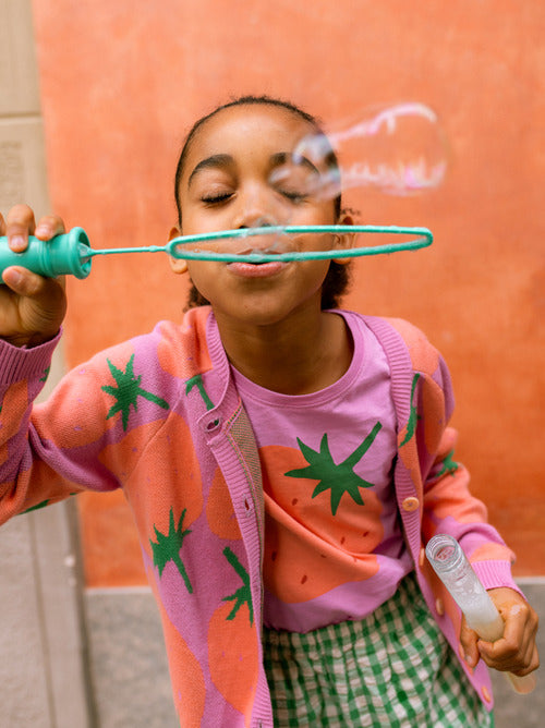 Strawberry Iconic Cardigan