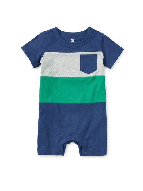 Colorblock Romper
