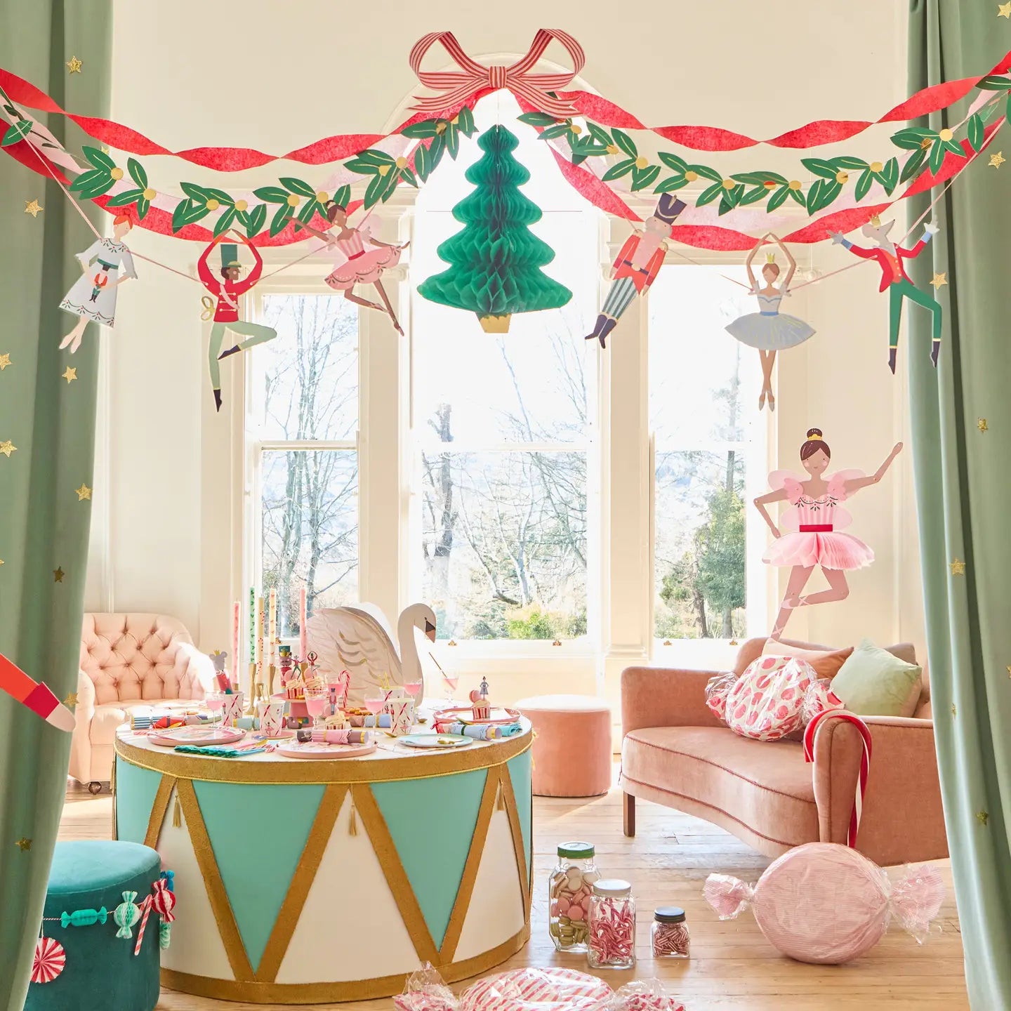 Nutcracker Ballet Garland