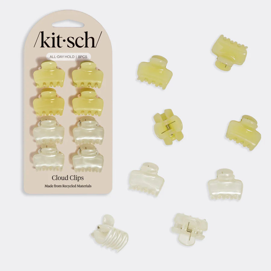 Mini Jelly Cloud Clips 8pc